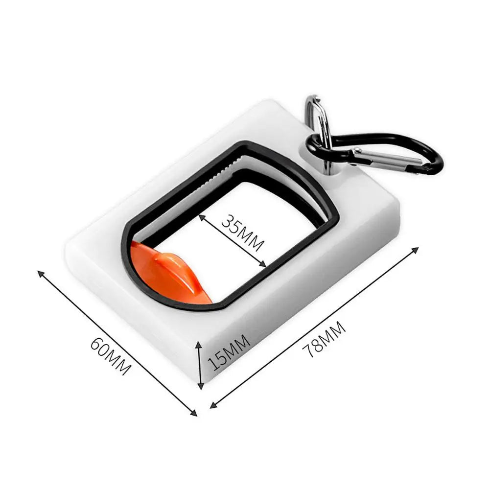 Square Cable Tie Organizer Fluorescent Cable Tie Organizer Portable Reusable Storage Cable Tie Holder Cable Tie Storage Tool