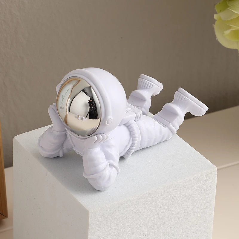 Desktop Astronaut Ornaments, Spaceman Ornament,Desktop Phone Holder,Home Decor,Astronaut Statue,Office Decoration