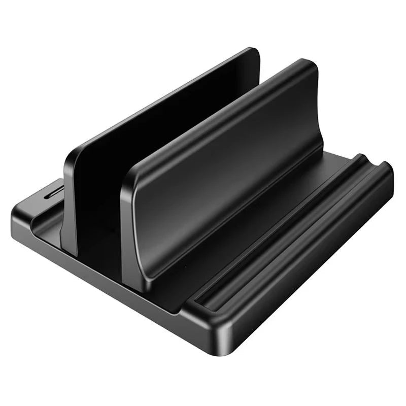 4 in 1 Office Laptop Stand Vertical Save Desktop Space Easy To Place Computer Accessories Scalable Width Office Desk Storage