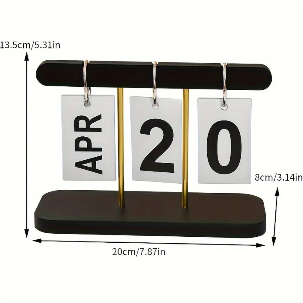 Nordic Page-Turning Desk Calendar