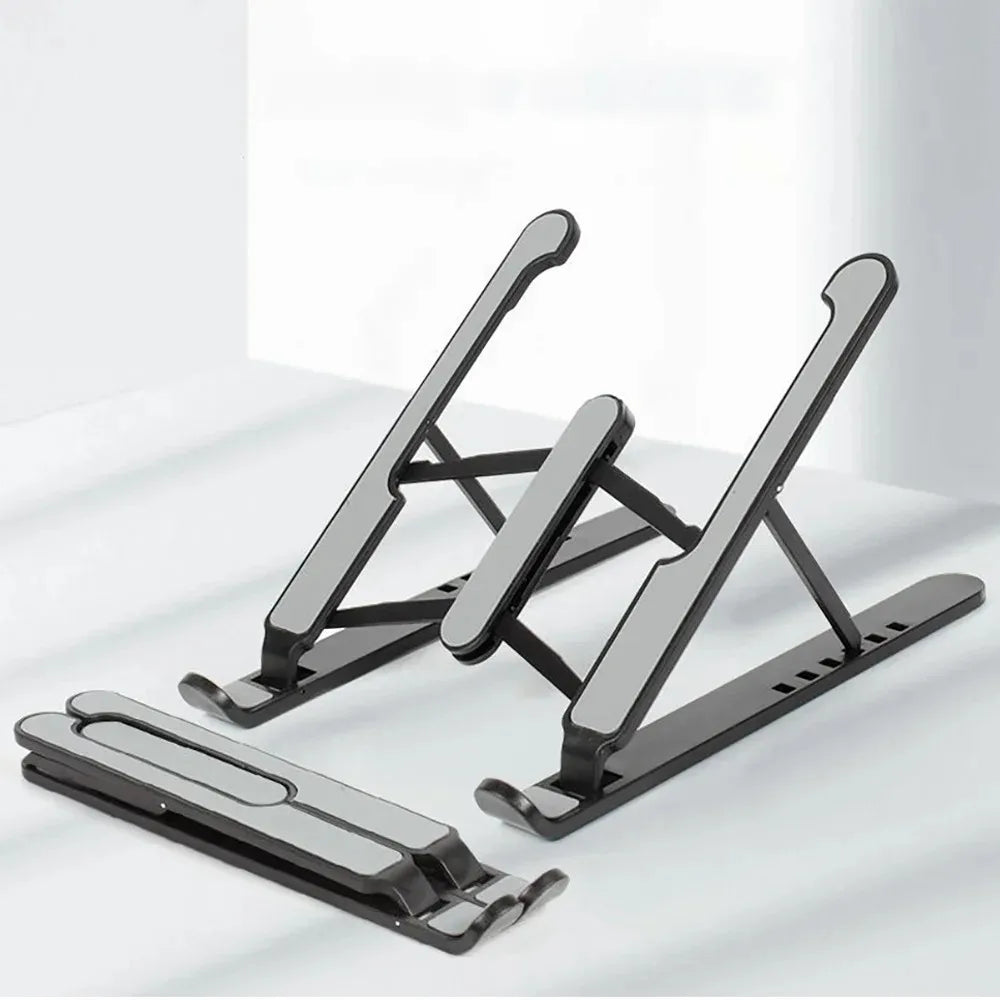 Foldable Laptop Stand Adjustable Portable Notebook Bracket Support Base Aluminum Alloy Holder For Macbook Laptop PC Accessories