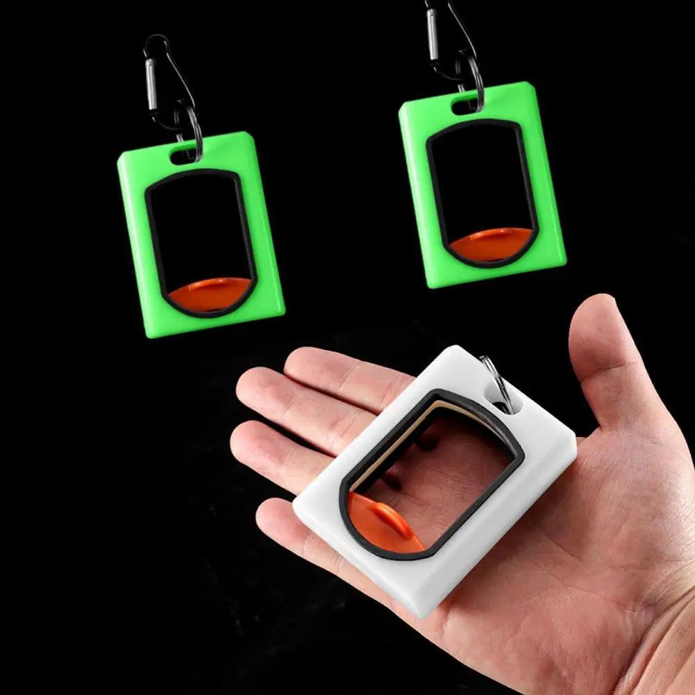 Square Cable Tie Organizer Fluorescent Cable Tie Organizer Portable Reusable Storage Cable Tie Holder Cable Tie Storage Tool