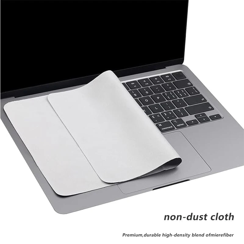 Portable Palm keyboard Cover, Microfiber Anti-dust Protective Film, Laptop Cleaning Wipe Cloth
