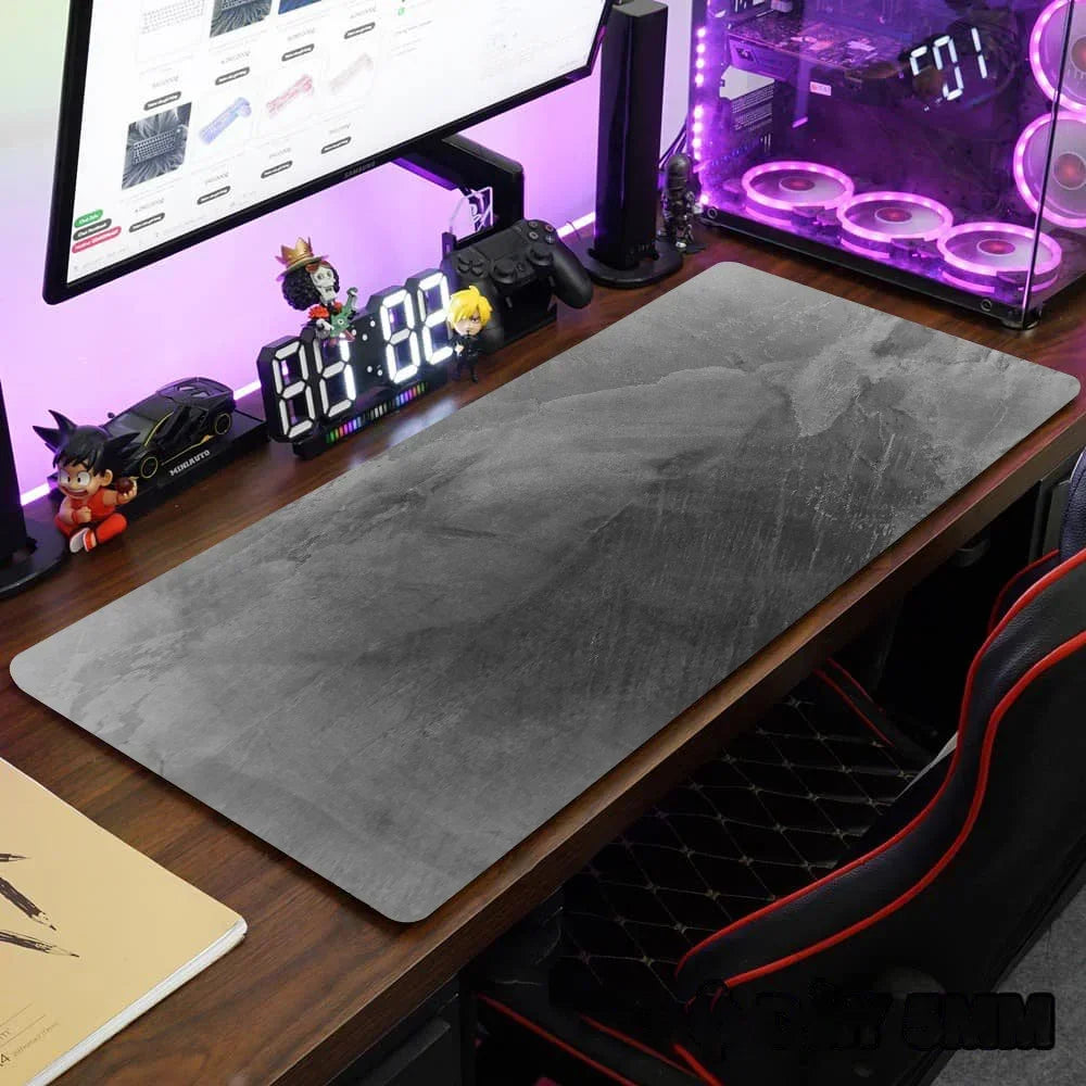 Large size desk mat 900x400mm overlock mouse pad xxl Desktop keyboard desk mat Grey series gaming mouse pad Computer accessories