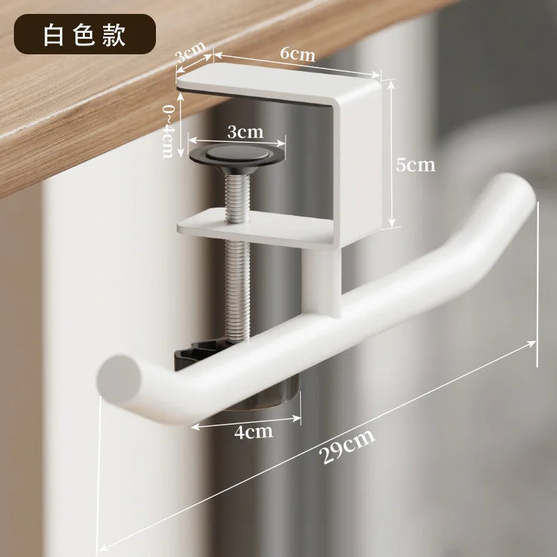 Desk Bag Hanger Portable Bag Hanger School Office Desk Edge Bag Hook Desktop Backpack Hanger Punch Free Desk Side Handbag Rack