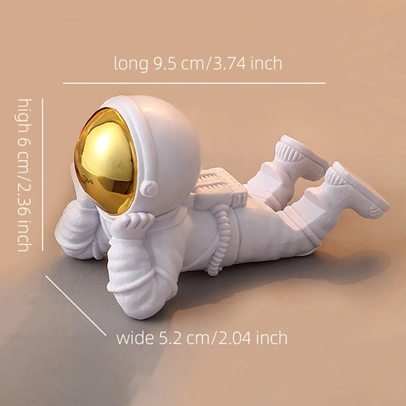 Desktop Astronaut Ornaments, Spaceman Ornament,Desktop Phone Holder,Home Decor,Astronaut Statue,Office Decoration