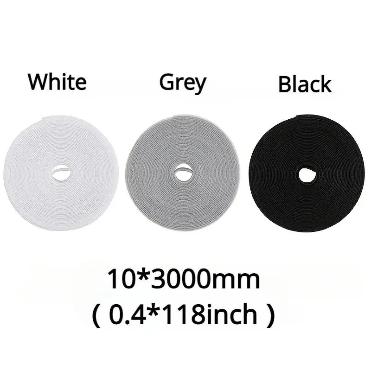 3M Hook and Loop Fastener Cable Organizer Cable Ties Wire Winder Keeper USB Cables Management Protector Earphone Mouse Cord Ties
